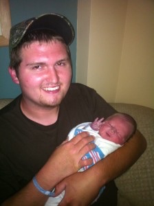 proud new father