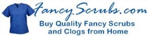 fancy scrubs logo fancy scrubs logo